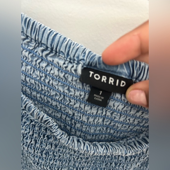 Torrid Blue Dress - Picture 4 of 6